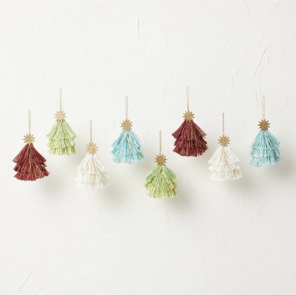 Opalhouse designed with Jungalow Tassel Star Filler Tree Ornaments